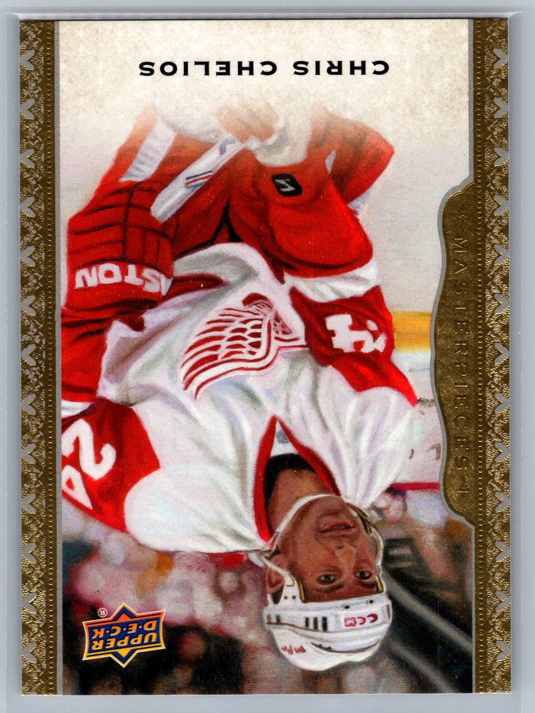 2014-15 Upper Deck Masterpieces #149 Chris Chelios Detroit Red Wings