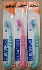3er Pack Curaprox Baby 0-4 Jahre Zahnbürste 4260 Curren Borsten Ultra Soft