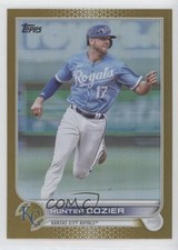 2022 Topps Update Gold Foil Hunter Dozier #US184 0ka4