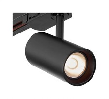 Tracking Lighting Black ColtLED Track Spotlight Head Matt 15w 4000K Cool White