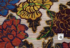 ISSEY MIYAKEチューリップ刺繍トップス ISSEY MIYAKE Casual Floral