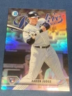 2017 Bowman Chrome Aaron Judge Rookie Card RC Favorites ROYF-9 Yankees