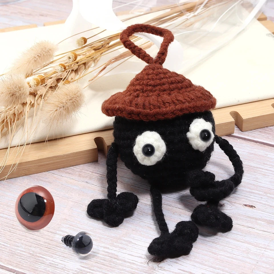 Juguete de plástico para ojos de seguridad muñeca amigurumi decoración hágalo usted mismo artesanía fabricación de joyas 50 piezas Foto 2 de 4