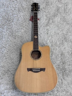 Tagima CF-2000 EQ NA Acoustic-Electric Guitar (Natural) with Deluxe Case