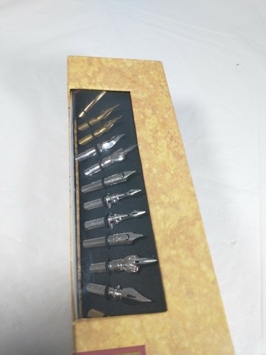 Calligraphy Pen Tip Set Quill Authentic Models The Writing Collection NIB crafts - Picture 5 of 7