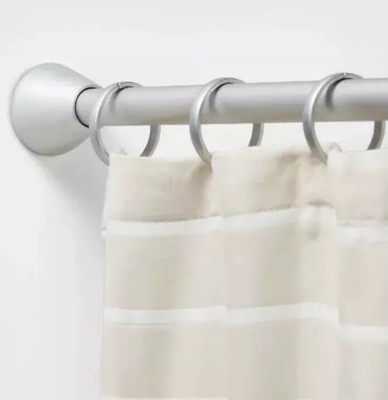 Tension Aluminum Shower Curtain Rod 29in 40in New 73161086527 Tension Aluminum Shower Curtain Rod, Tension Shower Curtain Rods Target
