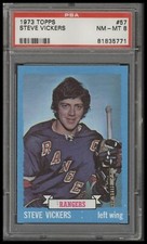 Steve Vickers 1973 Topps #57 PSA Graded 8 NM-MT