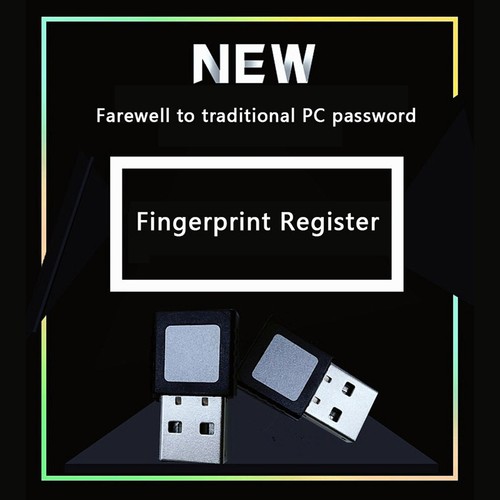 Smart ID USB Fingerprint Reader For Windows 10 32/64Bit Password-Free Login L-KN - Afbeelding 2 van 4