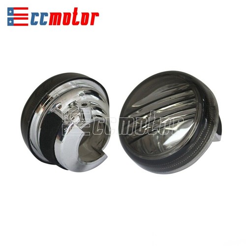 Smoke Turn Signal Lens Covers For Suzuki Boulevard VL800 C50/VLR1800 C109R M109R - Picture 2 of 8