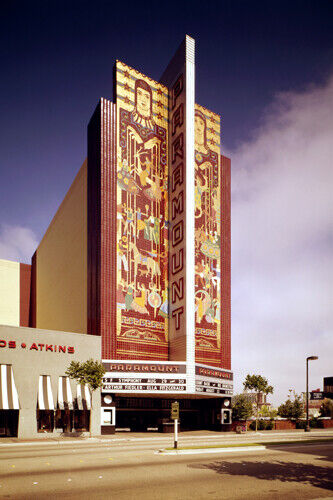 AFFICHE PHOTO Paramount Theatre Oakland Californie 1975 20x30 - Photo 1 sur 1