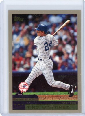 Tino Martinez 2000 Topps # 370 New York Yankees Baseball Card