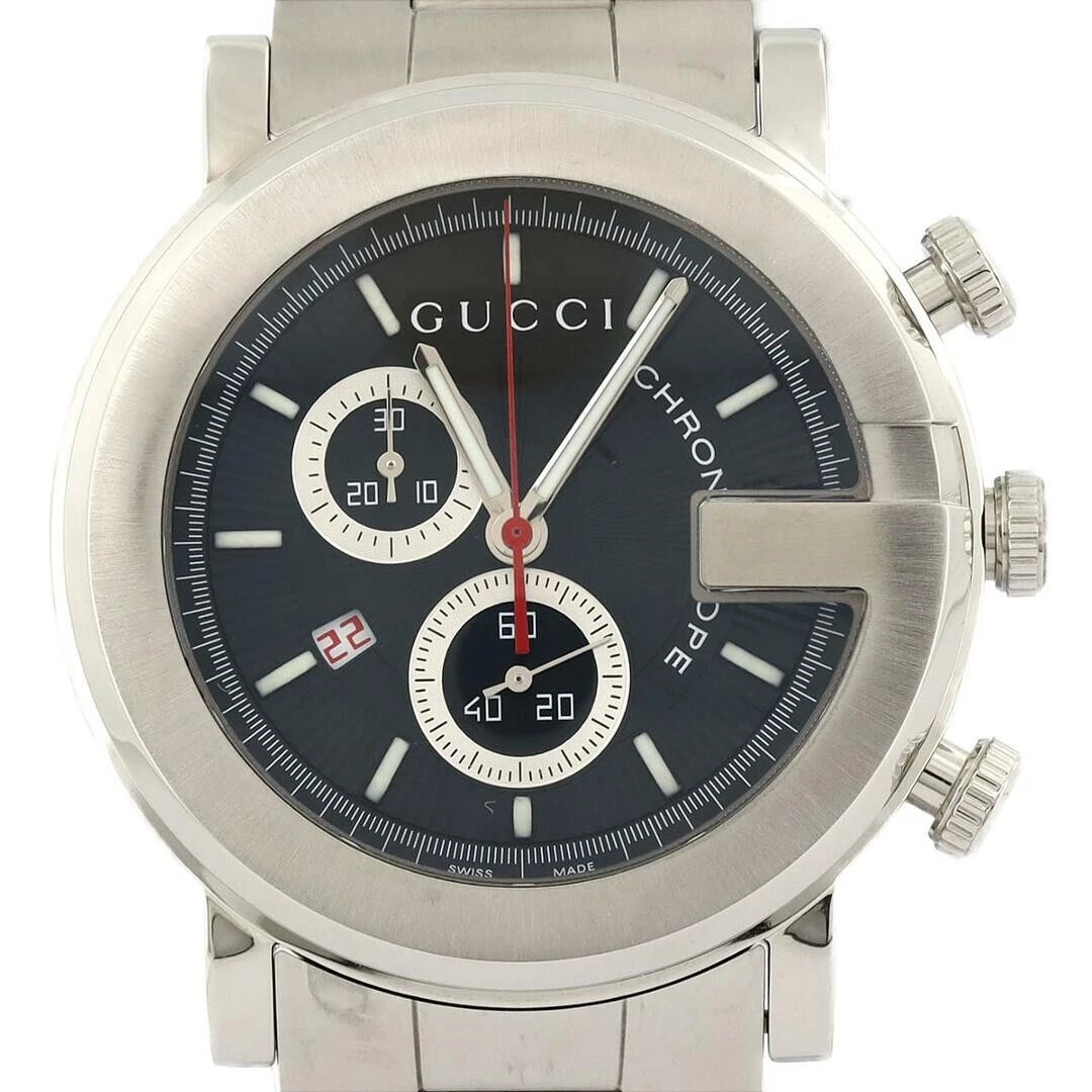 Montre Homme Gucci G Chrono 101M YA101309 Chronographe Noir Quartz