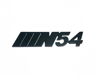 N54 METAL BADGE WITH GERMAN FLAG COLORS (BLACK) – New Jersey Bimmers