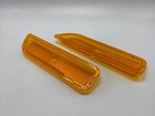 62 63 64 65 66 GMC Pickup Truck Turn Signal Parking Light Lamp Lens PR AMBER