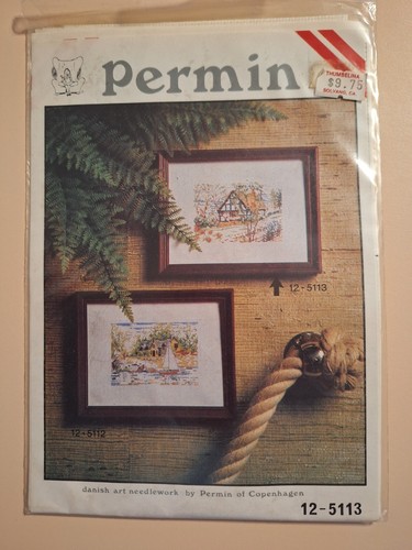 Permin of Copenhagen 14-3807 Le Petit Train - Broderie point compté