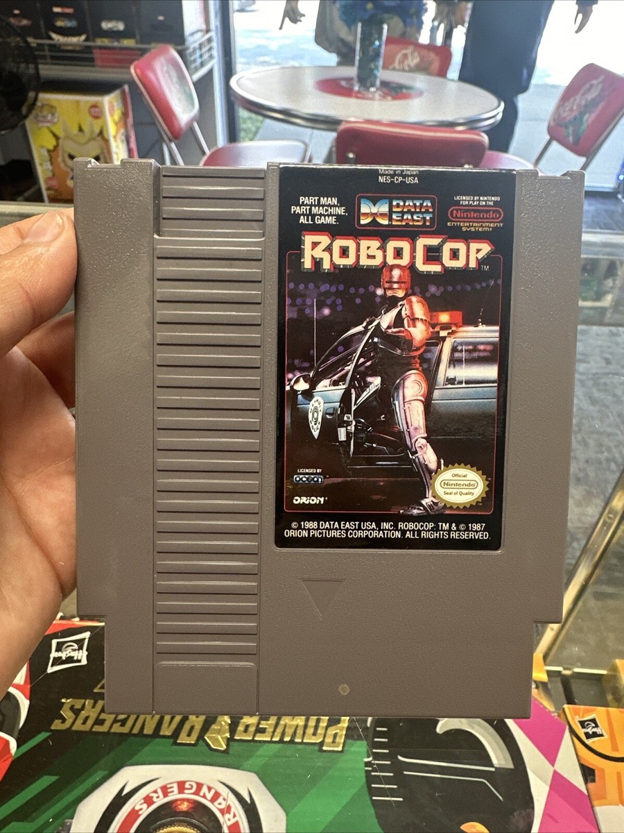 RoboCop Nintendo NES Game Authentic Game Good