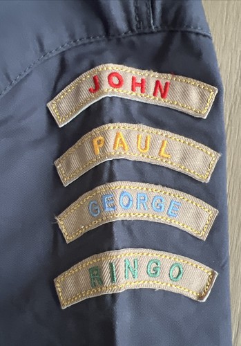 Junk Food Brand Beatles Music Button Down Little Kids Shirt Size XS Sgt. Peppers - Picture 14 of 16