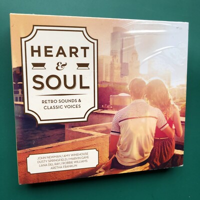 HEART & SOUL (Retro Sounds and Classics Voices) R&B Hip Hop 3x CD Digipak SEALED