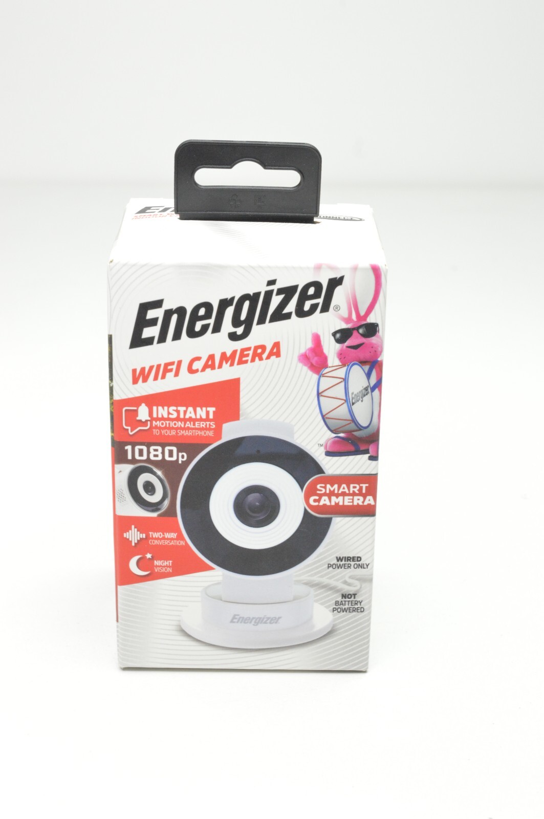 Energizer Smart Wi-Fi Indoor Security Camera 1080P Full HD Cloud/Micro-SD White