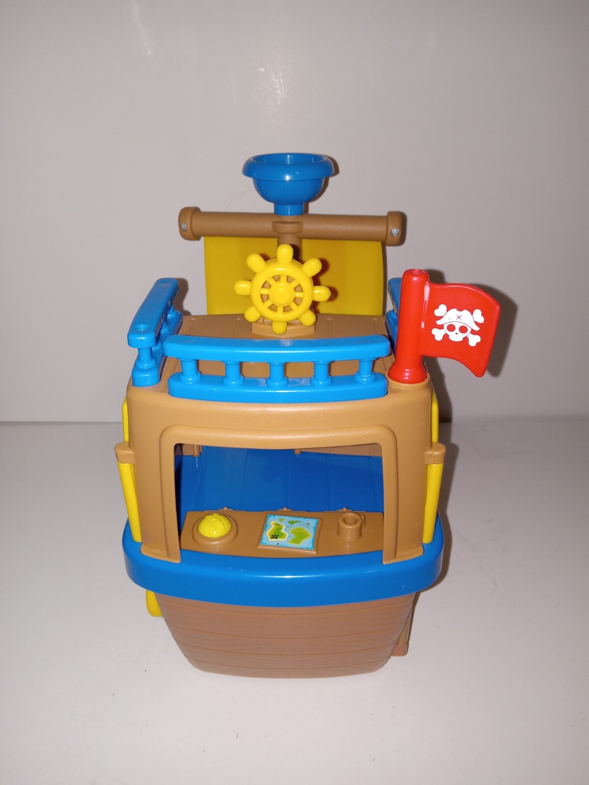 Kidoozie Rockin Pirate Ship Playset Interactive Push Along Toy With Sound 