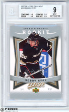 Bobby Ryan RC BGS 9+: 2007-08 Upper Deck MVP Rookie Card #353