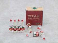 Dollhouse Miniature mini 8pcs Water Bottle  box Drink Kitchen Accessories