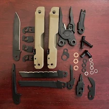 Parts from Coyote Tan Leatherman Super Tool 300M: 1 Part for repairs or mods