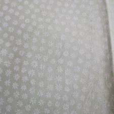 Cotton Quilt Fabric Light Green Mint Petite Floral  1 yard Craft Material 97
