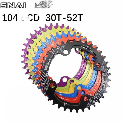 Wolf Tooth 44T 110 BCD Elliptical Asymmetric Aluminum Chainring
