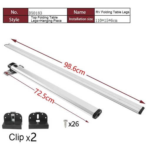 Mesa plegable para autocaravana/camper - Imagen 3 de 3