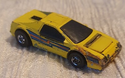 Rare Vintage 1983 Hot Wheels Crack-Ups Front End Basher Yellow