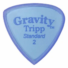 Gravity Picks Tripp Standard Master Pick, 2mm, Blue