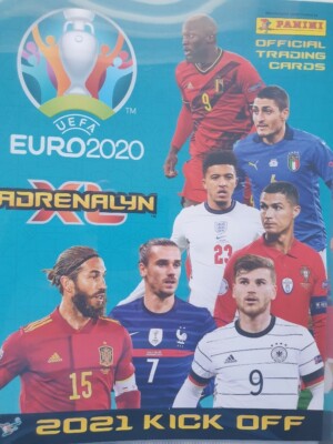 Panini Euro 2020 Kick Off 2021 limited edition Line Up Nordic Edition  XXL