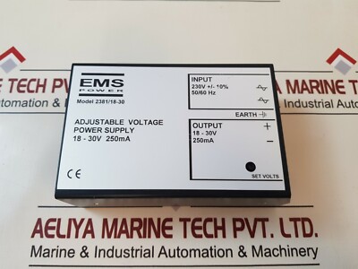 Ems power 2381/18-30 Einstellbares Spannungs-Netzteil