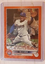 2022 Topps Series 2 Base Orange Foil #383 Andy Ibanez 006/299
