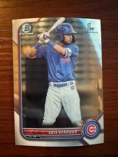 2022 Bowman - Chrome Prospects #BCP-147 Luis Verdugo Chicago Cubs