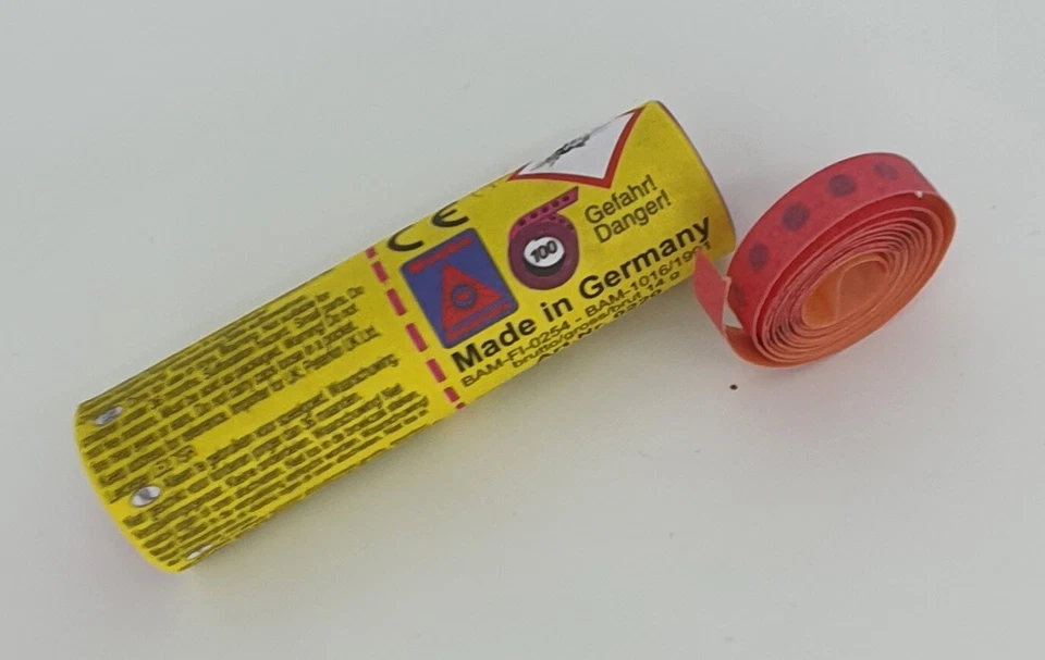 Sohni Wicke 1200 Schuss 100 Schuss Ringamorces Knallplättchen Fasching Munition