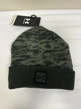 Under Armour Boys UA Graphic Knit Beanie Camo OSFM
