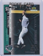 ICHIRO SUZUKI ROOKIE CARD 2001 Upper Deck Baseball TRIBUTE 51 Seattle Mariner RC
