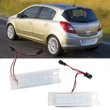 Passt für Opel Corsa D Bj. 2006-2014 LED Kennzeichenbeleuchtung Beleuchtung