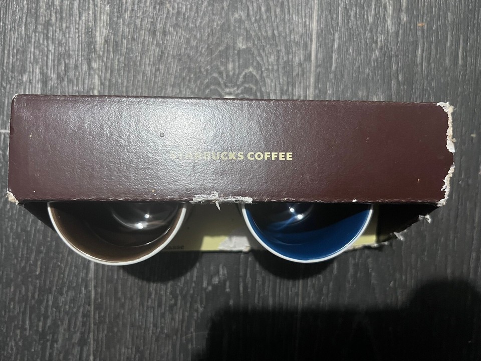 Starbucks Set of Two Demitasse England + London 2015 Collectable