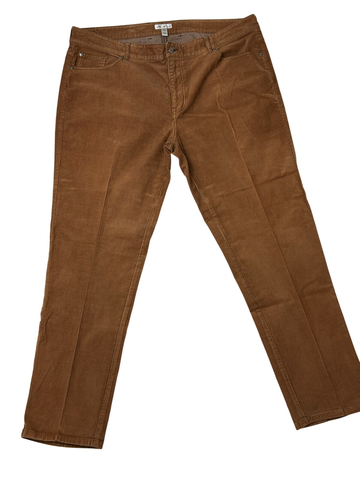 Peter Millar Men's 42x31 Brown Corduroy 5-Pocket Straight Leg Pants