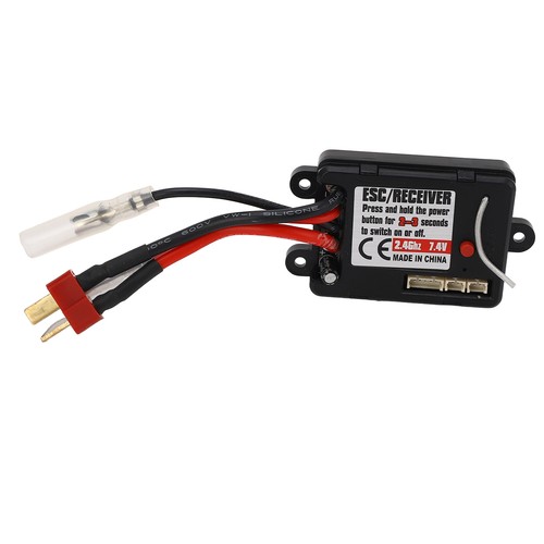 30A RC Brushed ESC 2.4GHz 4HC Waterproof Multiple Protection Fit For SCY 161 - Picture 8 of 22