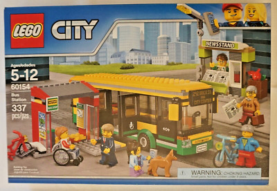 LEGO CITY Bus Station (60154), NEW IN BOX FACTORY SEALED