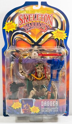 Dagger Action Figure Chromium Hammer Skeleton Warriors Playmates Toys 1994 NEW