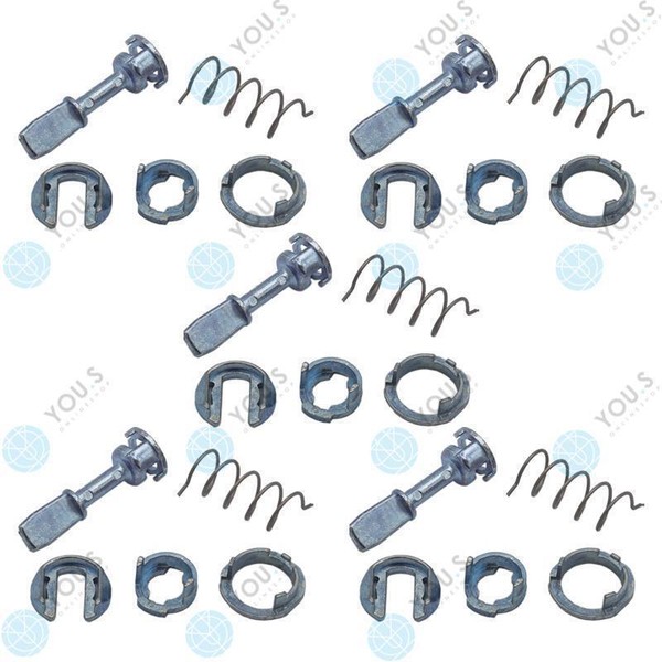 5 Satz You.S Reparatur SchließZylinder Vorne Rechts FüR Skoda Octavia I (1U_)-image