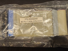 PC Desktop 80-pin HDD Drive Cable 18" / 3-connectors / 4 screws P/N: 20232200