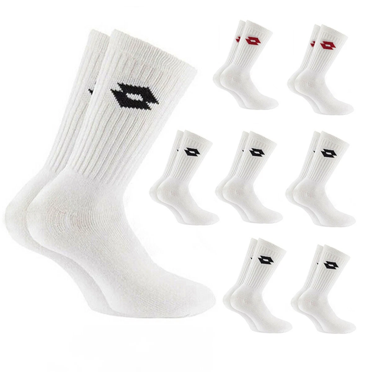 Fino A 15 Paia Di Calze Da Tennis Da Uomo Lotto - Foto 5