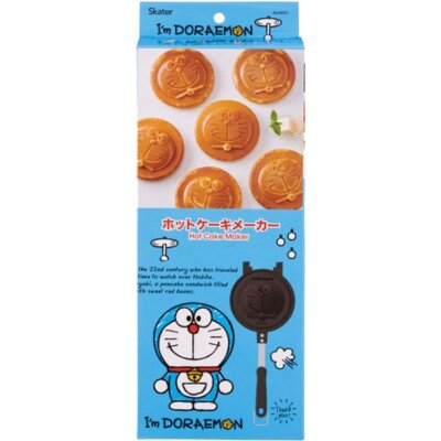Pancake Frying Pan Doraemon Aluminum Lightweight Hotcake Maker Open Fire Skater　
