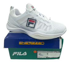 Fila Speedserve Energized Casual Sneakers White Synthetic US Size 9 P0052082